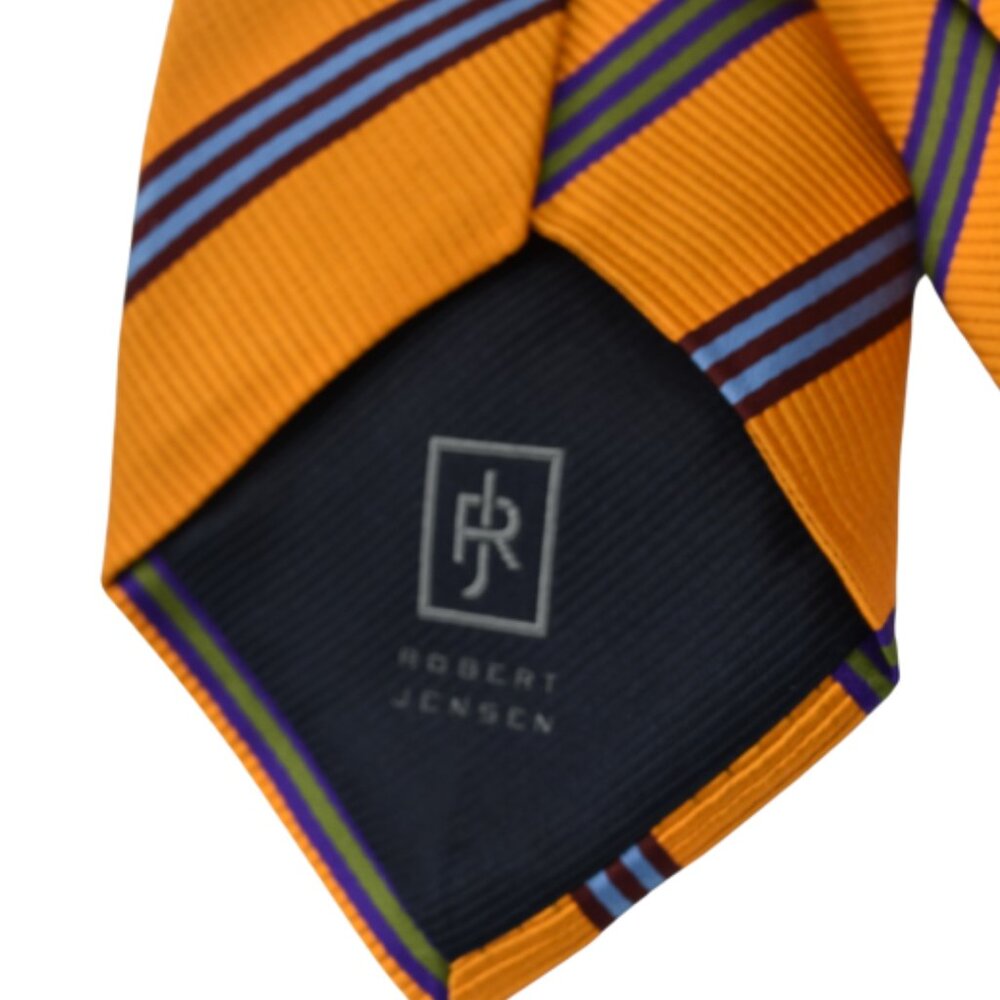Robert Jensen Hand Sewn Silk Tie - Picture 2 of 3
